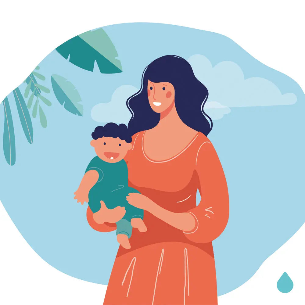 La llegada de los primeros dientes Aqua Baby