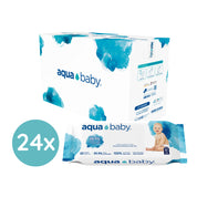 Aqua Baby 24 Bolsas de 60 Toallitas Húmedas
