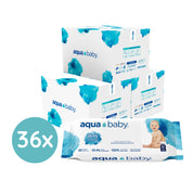 Aqua Baby 36 Bolsas de 60 Toallitas Húmedas